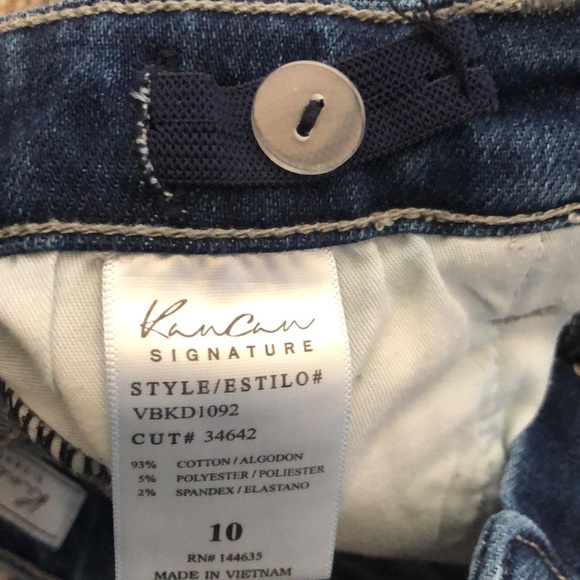 Girls KanCan Bermuda Short Size 10 - Picture 3 of 4